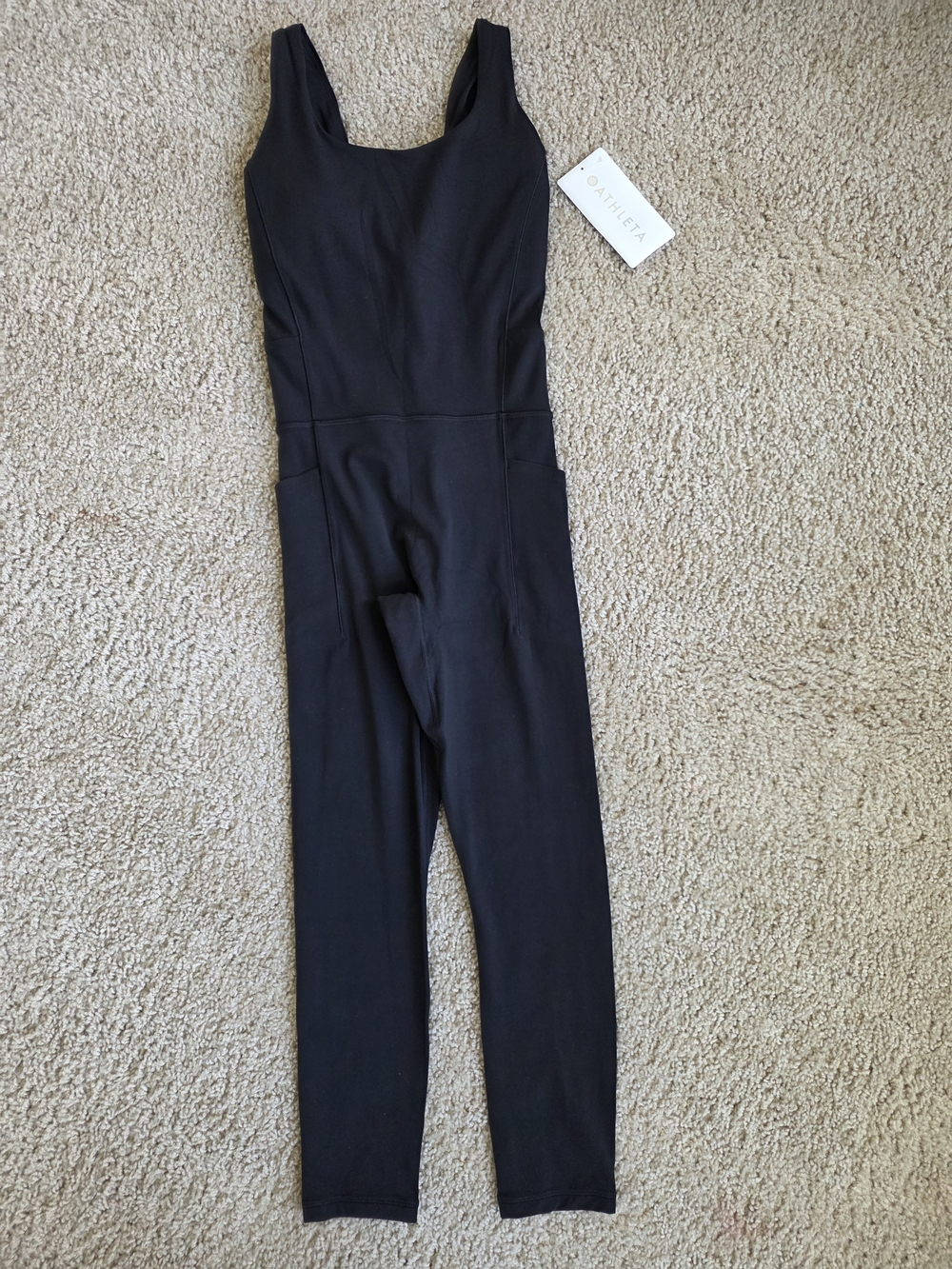 NWT Athleta Salutation Bodysuit / Onesie - Powervita - XS - Picture 4 of 7